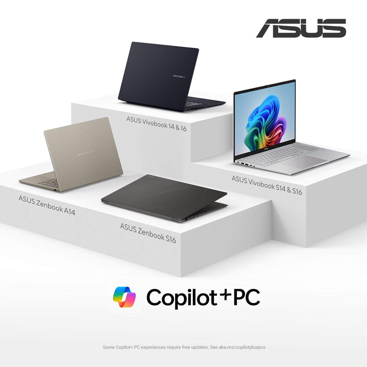 ASUS PC Lineup at CES 2025 (UX3407, UM5606, X1407QA, X1607QA)